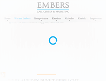 Tablet Screenshot of embers.at